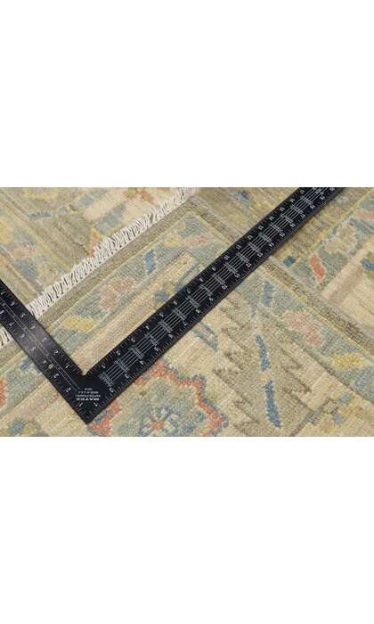 8 x 10 Colorful Oushak Rug 80676