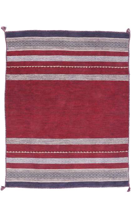 7 x 9 Vintage Moroccan Kilim Rug 77786