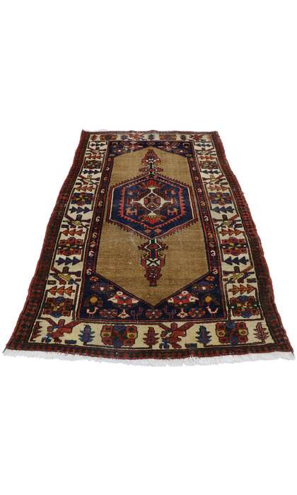 4 x 6 Antique Persian Malayer Rug 78023