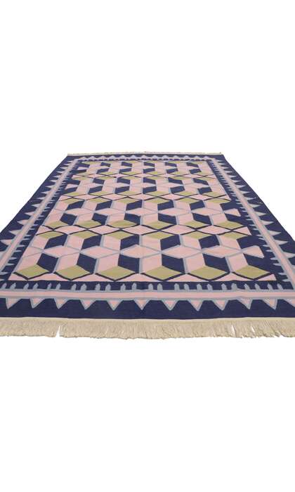 8 x 10 Vintage Chinese Kilim Rug 78035