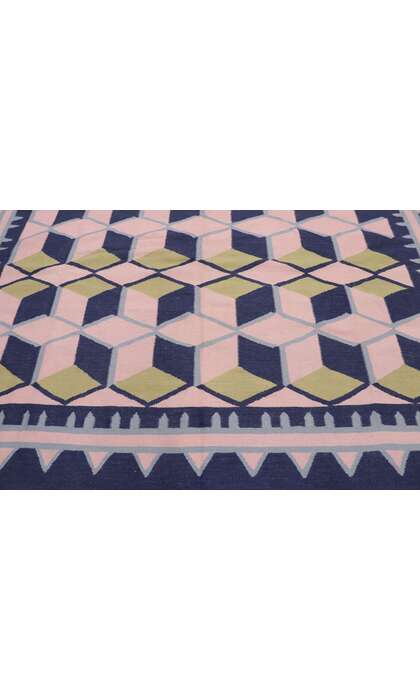 8 x 10 Vintage Chinese Kilim Rug 78035