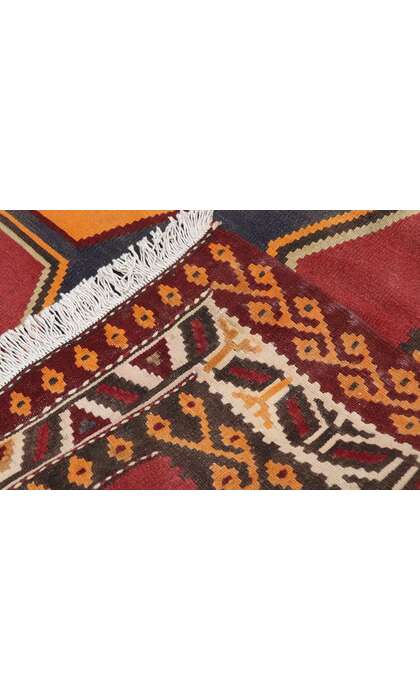 6 x 10 Vintage Persian Shiraz Kilim Rug 78036