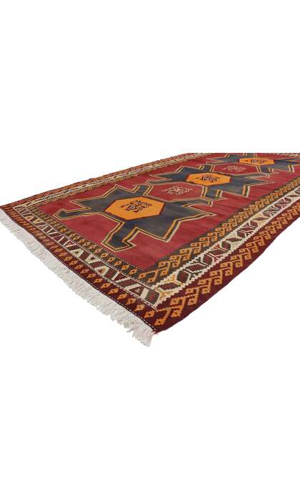 6 x 10 Vintage Persian Shiraz Kilim Rug 78036