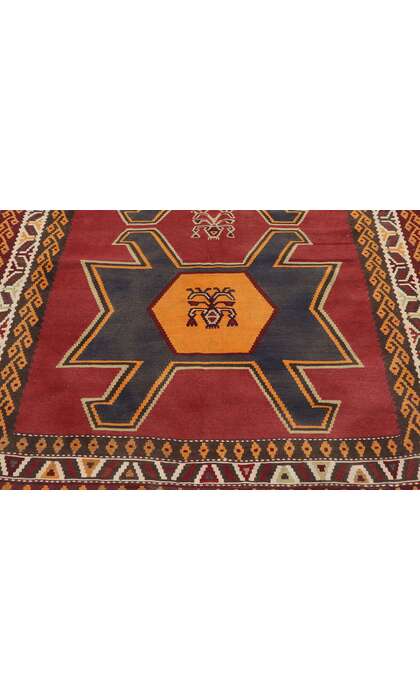 6 x 10 Vintage Persian Shiraz Kilim Rug 78036