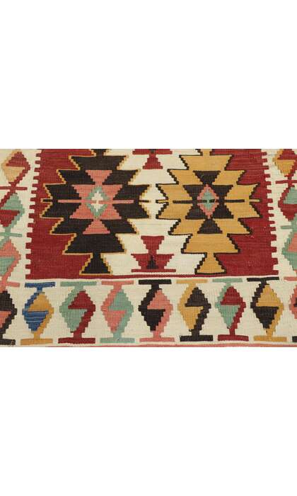 3 x 5 Vintage Persian Shiraz Kilim Rug 78037