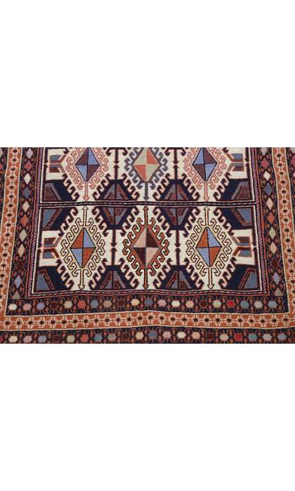 3 x 3 Vintage Persian Shiraz Kilim Rug 78039
