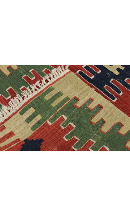 3 x 8 Vintage Persian Shiraz Kilim Runner 78051