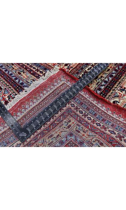 12 x 16 Vintage Persian Sarouk Rug 78064