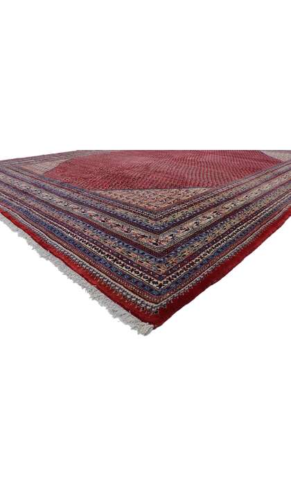 12 x 16 Vintage Persian Sarouk Rug 78064