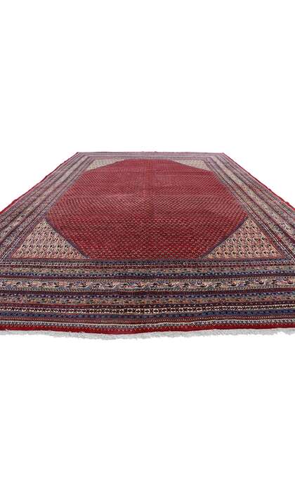 12 x 16 Vintage Persian Sarouk Rug 78064