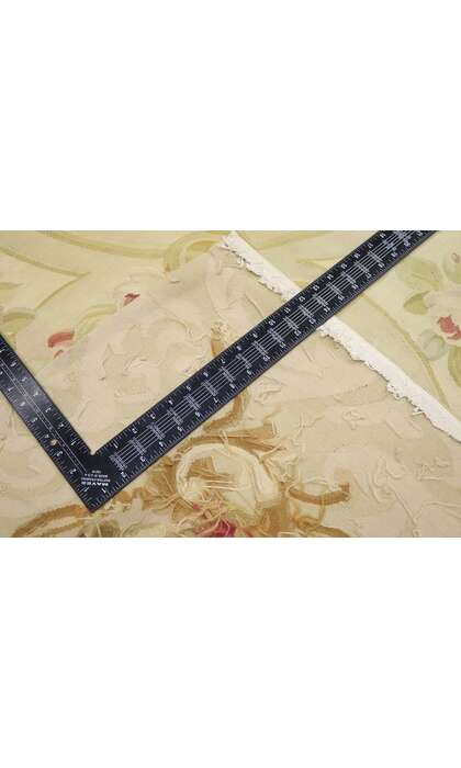 10 x 14 Vintage French Aubusson Rug 78082