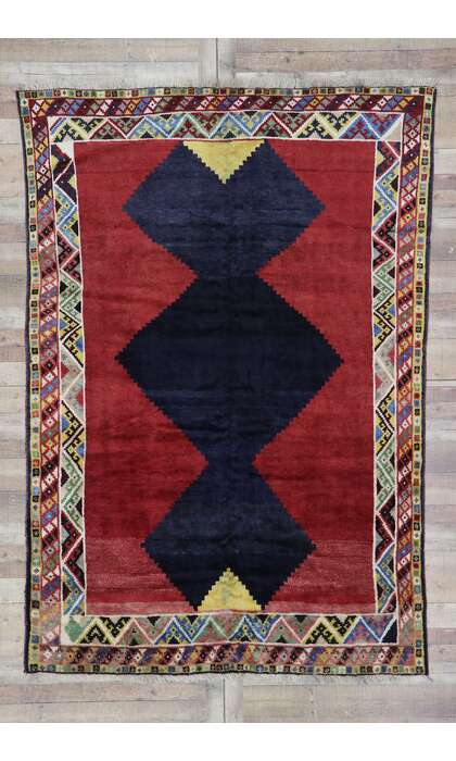 7 x 10 Vintage Tibetan Rug 78083