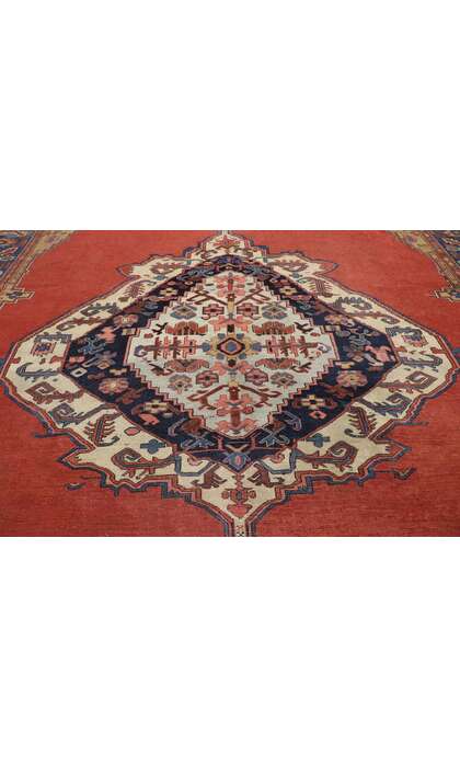 11 x 15 Antique Persian Bakshaish Rug 78085