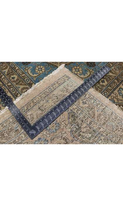 12 x 19 Antique Persian Tabriz Rug 78090