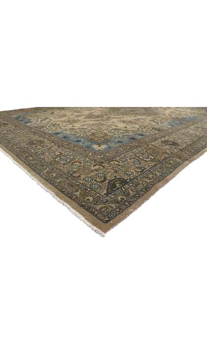 12 x 19 Antique Persian Tabriz Rug 78090