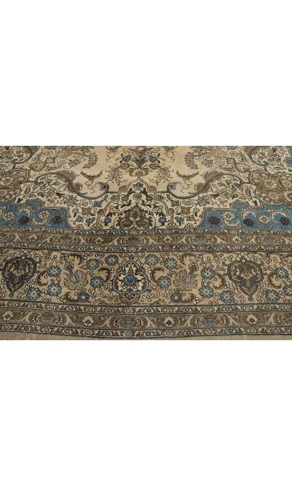 12 x 19 Antique Persian Tabriz Rug 78090