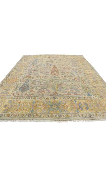 8 x 10 Contemporary Oushak Rug 80677