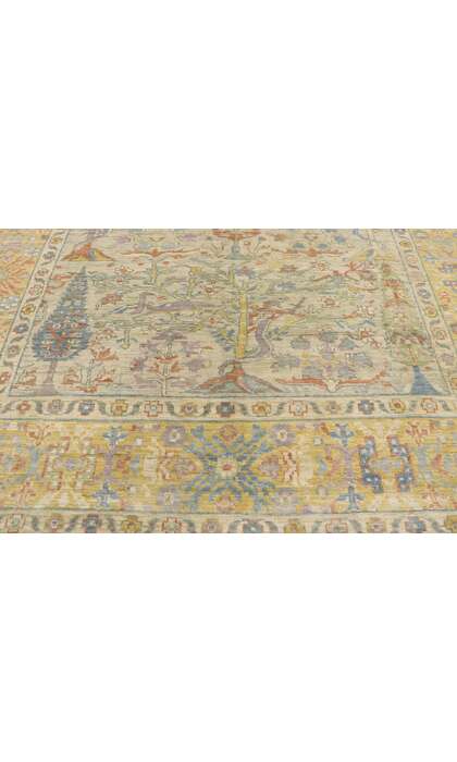 8 x 10 Contemporary Oushak Rug 80677