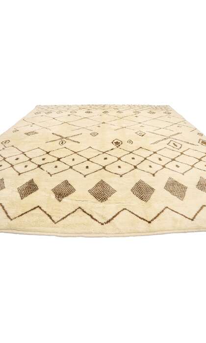 12 x 13 Large Neutral Moroccan Rug 21141