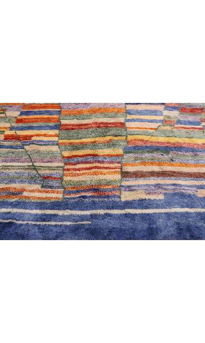 10 x 13 Modern Beni Mrirt Moroccan Rug 21165