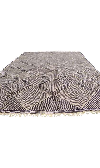 10 x 13 Moroccan High-Low Rug 21166
