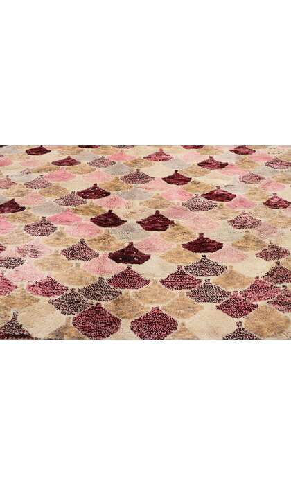 10 x 13 Modern Beni Mrirt Moroccan Rug 21174