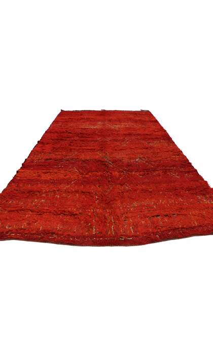 7 x 11 Vintage Red Beni MGuild Moroccan Rug 21196