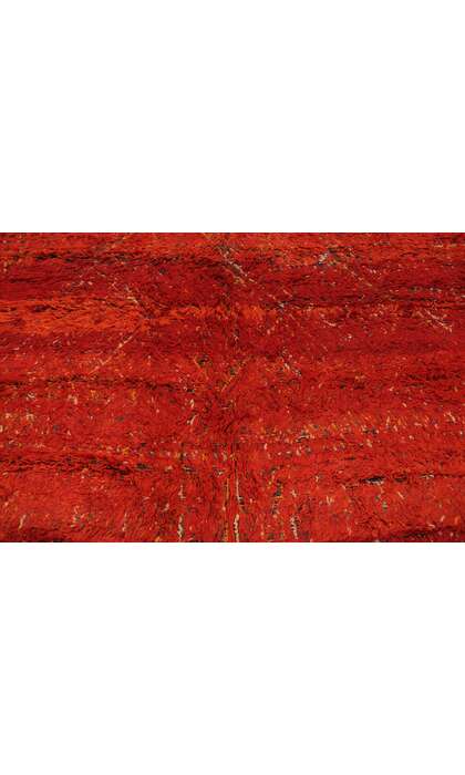 7 x 11 Vintage Red Beni MGuild Moroccan Rug 21196