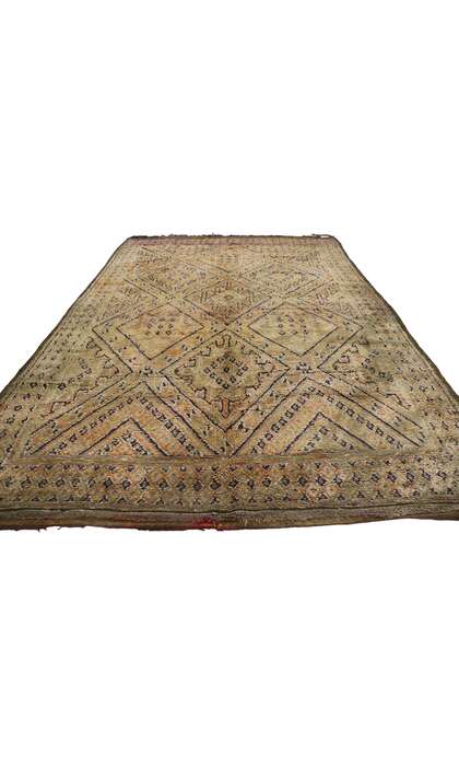 7 x 11 Vintage Beni MGuild Moroccan Rug 21198