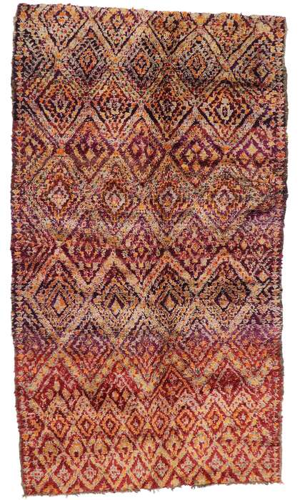 7 x 12 Vintage Beni MGuild Moroccan Rug 21201