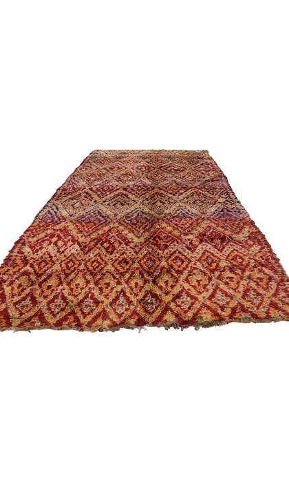7 x 12 Vintage Beni MGuild Moroccan Rug 21201