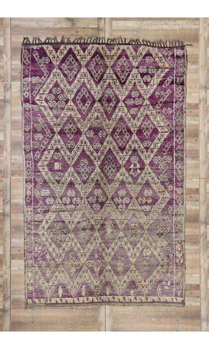 7 x 11 Vintage Moroccan Rug 21203