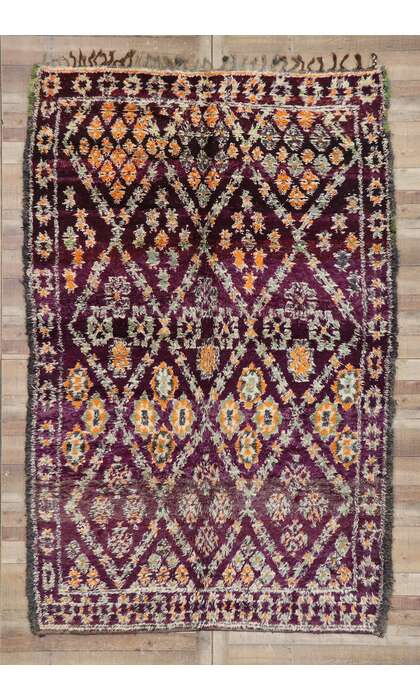 7 x 11 Vintage Moroccan Rug 21211