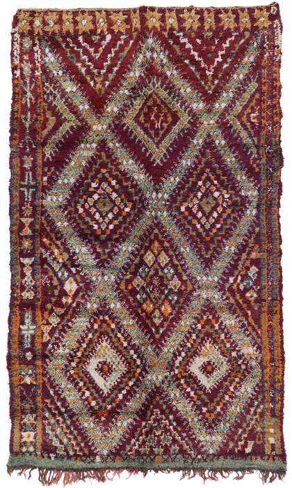 6 x 10 Vintage Beni MGuild Moroccan Rug 21212