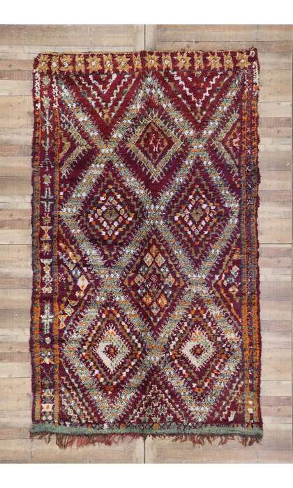 6 x 10 Vintage Beni MGuild Moroccan Rug 21212