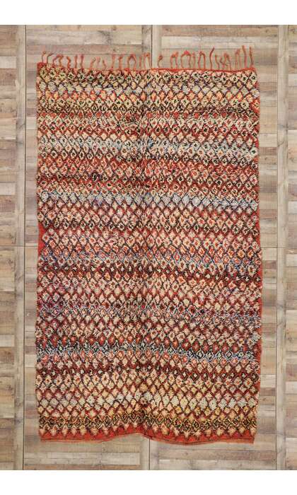 7 x 12 Vintage Moroccan Rug 21256