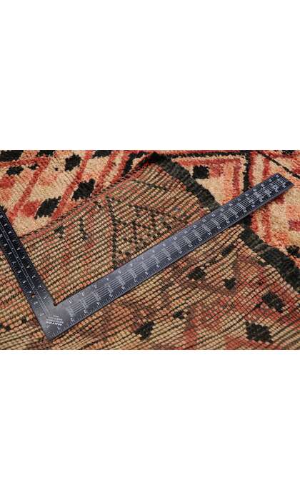 7 x 10 Vintage Berber Moroccan Boujad Rug with Bohemian Style 21265