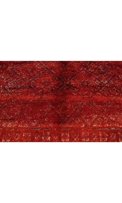 6 x 10 Vintage Red Moroccan Rug 21269