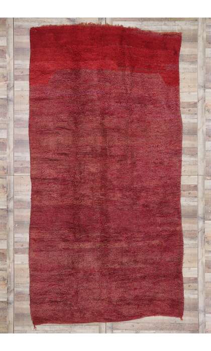 7 x 13 Vintage Berber Beni Mrirt Moroccan Rug with Bohemian Style 21271