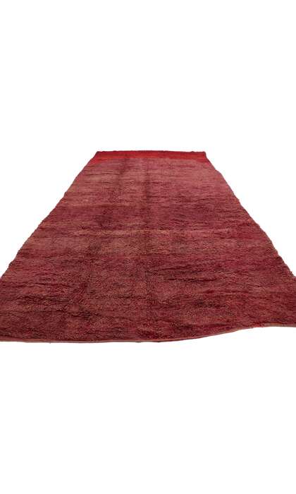 7 x 13 Vintage Berber Beni Mrirt Moroccan Rug with Bohemian Style 21271