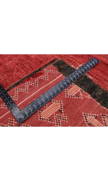 7 x 11 Vintage Red Moroccan Rug 21272