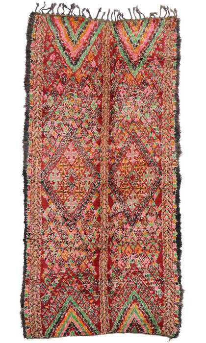 6 x 13 Vintage Beni MGuild Moroccan Rug 21273