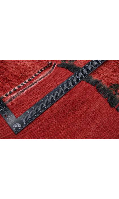 7 x 11 Vintage Red Beni MGuild Moroccan Rug 21276