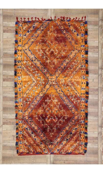 6 x 11 Vintage Moroccan Rug 21292