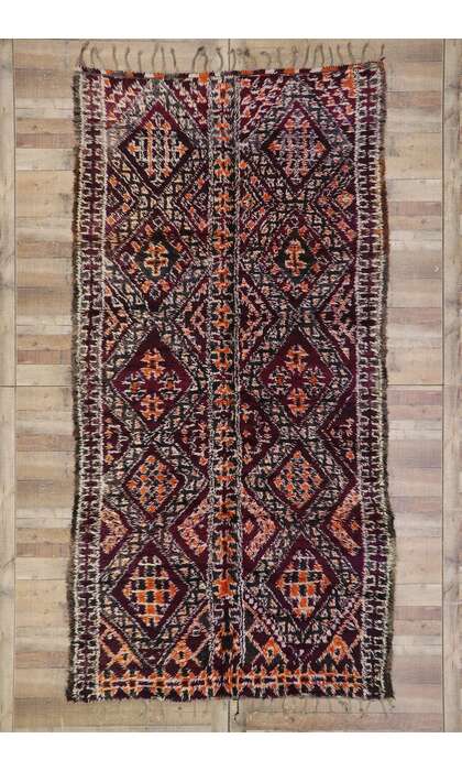 6 x 12 Vintage Beni MGuild Moroccan Rug 21304