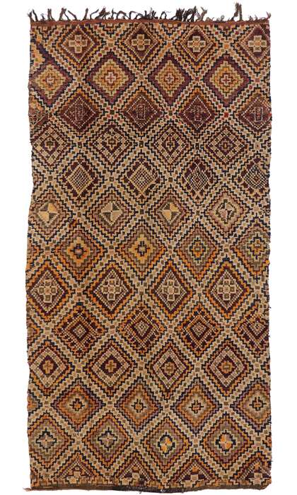 6 x 11 Vintage Beni MGuild Moroccan Rug 21318