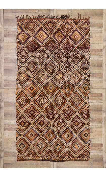 6 x 11 Vintage Beni MGuild Moroccan Rug 21318