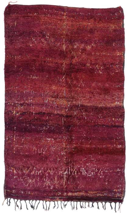 7 x 11 Vintage Beni MGuild Moroccan Rug 21328