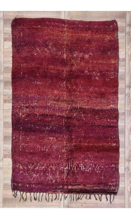 7 x 11 Vintage Beni MGuild Moroccan Rug 21328