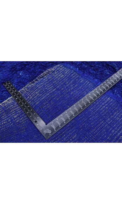 7 x 10 Vintage Blue Beni MGuild Moroccan Rug 21334